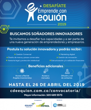 Equión abrió convocatoria para emprendedores en Yopal y Nunchía
