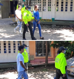 Allanamiento y dos capturas deja golpe al microtráfico en Yopal