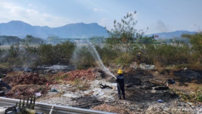 Cuatro incendios forestales atendió este domingo Bomberos Yopal