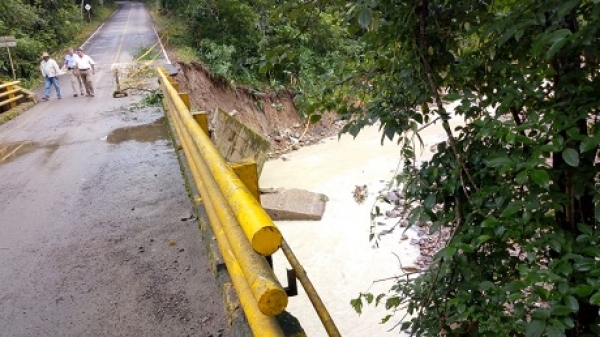 Hoy, iniciarán trabajos en el puente de la quebrada La Honda vía a Támara