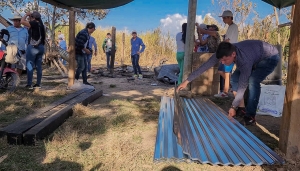 Familia de Pore que perdió su vivienda tras incendio recibió ayuda humanitaria