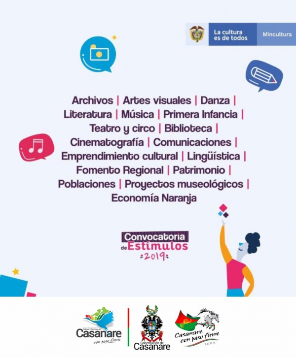 Continúa abierta primera fase del Programa Nacional de Estímulos 2019