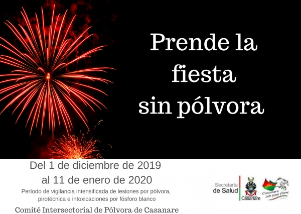 Este diciembre, prende la fiesta sin pólvora