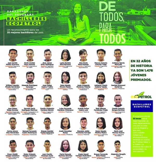 Ecopetrol becó a una casanareña para estudiar ingeniería química