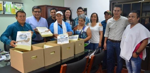 Equión le entregó a Nunchía, estudios y diseños para la pavimentación de 2 corredores viales