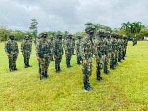 Cerca de 400 soldados del Ejército Nacional llegaron a reforzar la seguridad en Arauca
