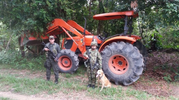 Recuperado tractor en Hato Corozal