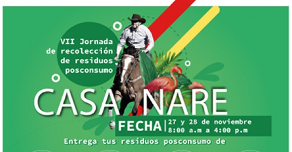 Se viene la VII Jornada de Recolección de Residuos Posconsumo en Casanare