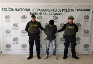 Policía detuvo en Tauramena un hombre que tenía en su poder varios elementos hurtados