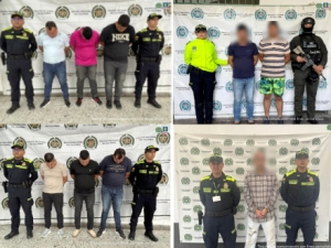 Capturados presuntos integrantes de una banda señalada de enviar armas y explosivos a las disidencias de las Farc