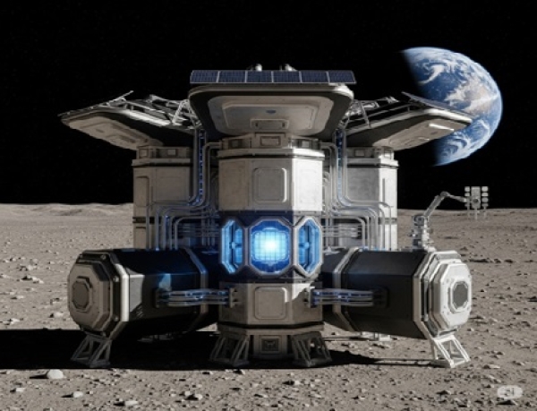 Estados Unidos acelera plan para instalar reactor nuclear en la Luna antes de 2030
