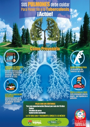 Este 24 de marzo, Día Mundial contra la Tuberculosis