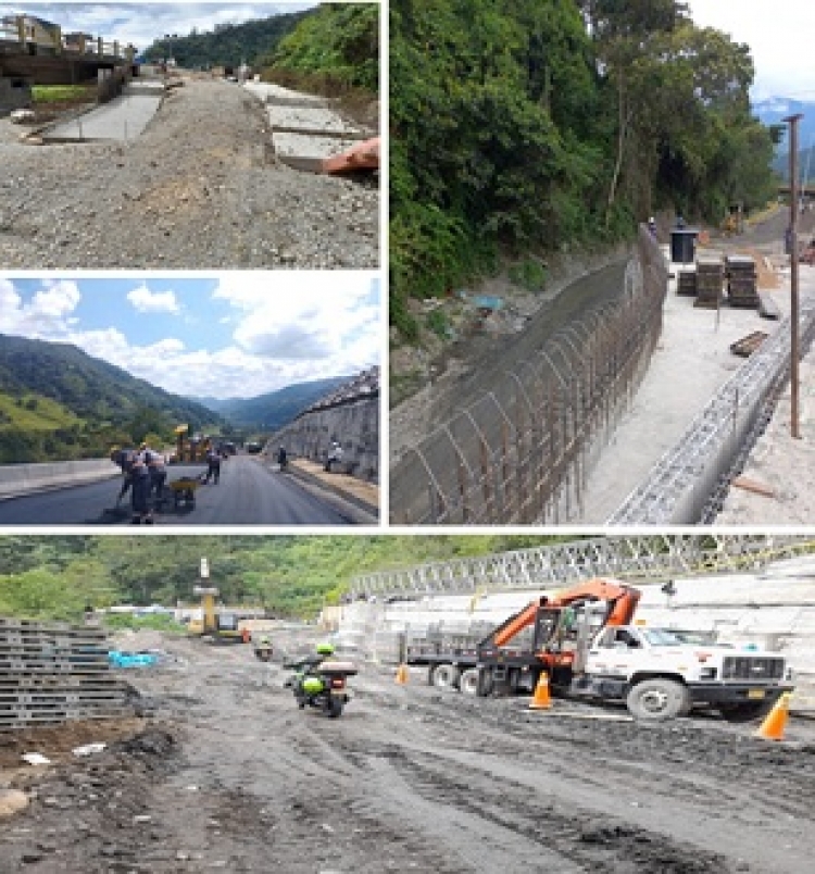 Con Policía de Carreteras se busca que conductores respeten el cierre total en el sector de Los Grillos