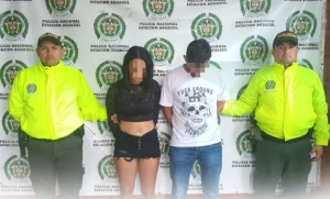 Policía reportó la captura de dos personas en Aguazul señaladas de hurto una motocicleta a una menor de edad