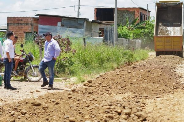 Calles de La Bendición que integran la ruta 12 de transporte público recibieron mantenimiento