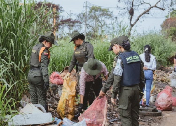 Se cumplió jornada de recolección de residuos en la comuna seis de Yopal