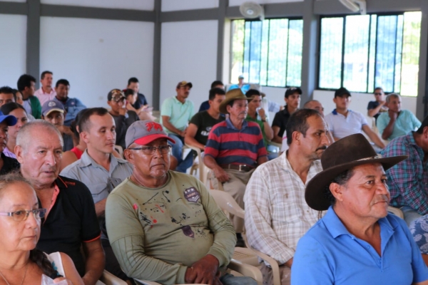Inició construcción de parque principal de San José del Bubuy en Aguazul