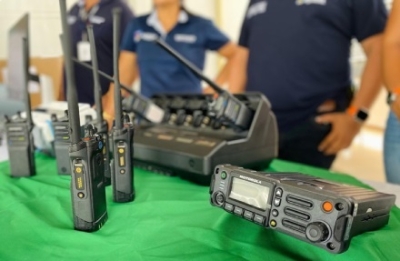 Aguazul entrega equipos tecnológicos a Policía con inversión de $400 millones del Fondo de Seguridad