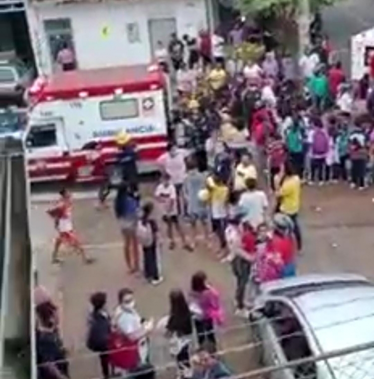 Gas pimienta generó emergencia en Megacolegio de Yopal