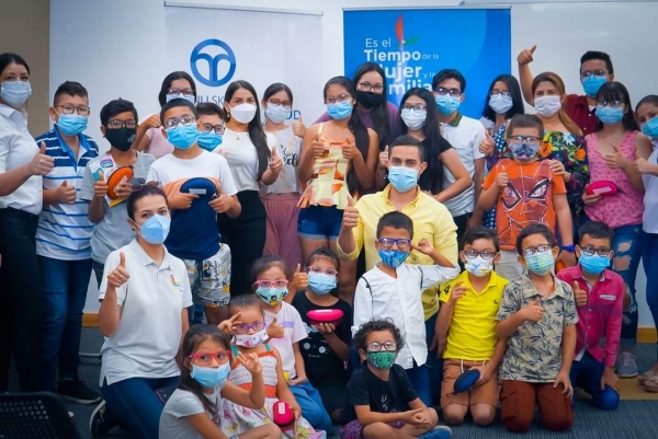 Arrancó la entrega de gafas 100% gratuitas para niños subsidiados de Capresoca en Yopal