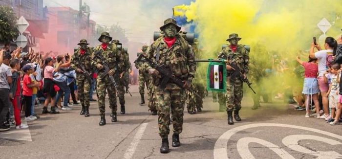 Imponente desfile del 20 de julio regresó a las calles de Yopal