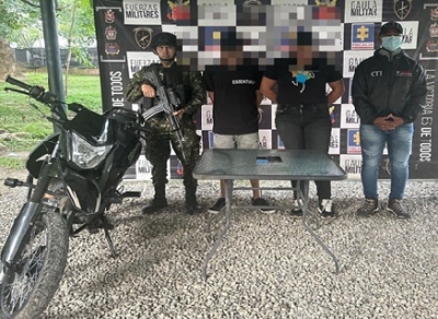 Gaula Militar captura a presuntos extorsionistas del grupo Renacer ERPAC en Monterrey