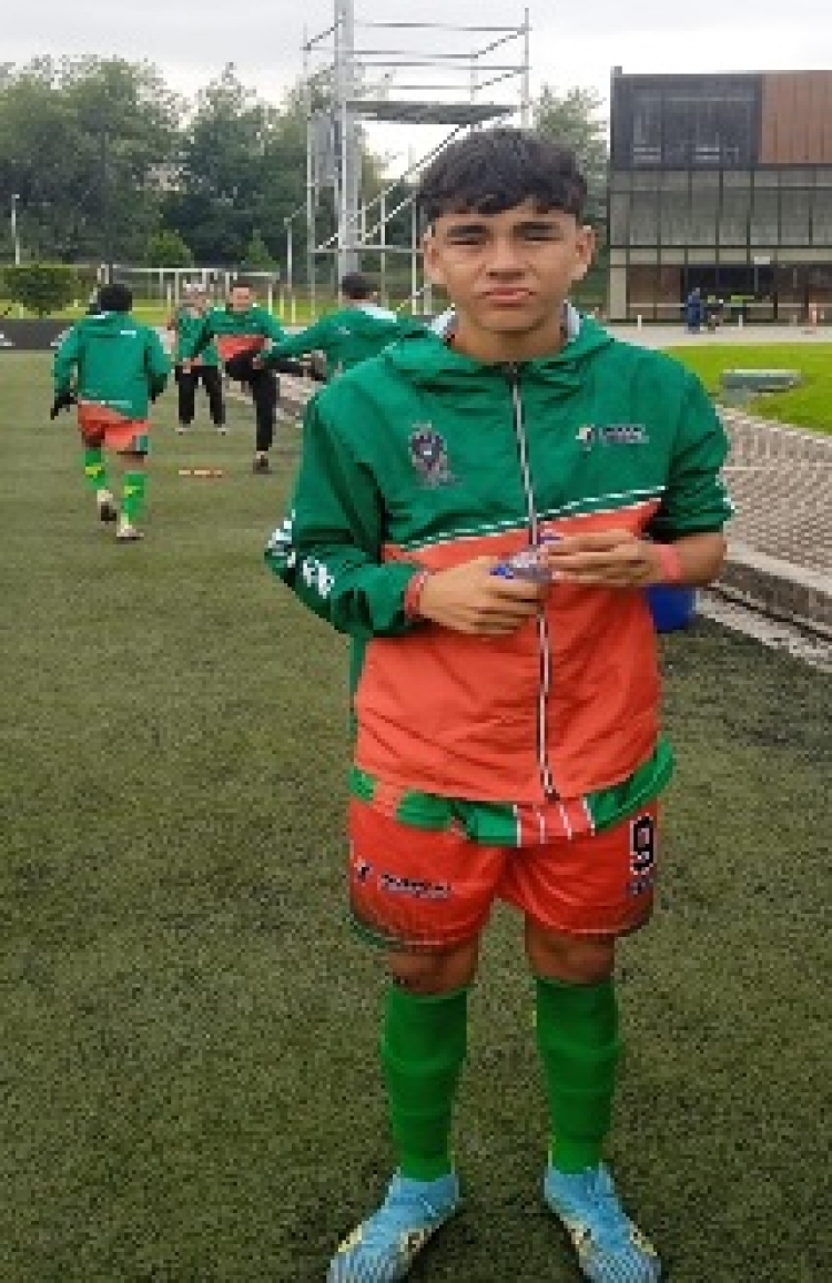 Talentoso goleador casanareño hace parte de las divisiones inferiores del Once Caldas