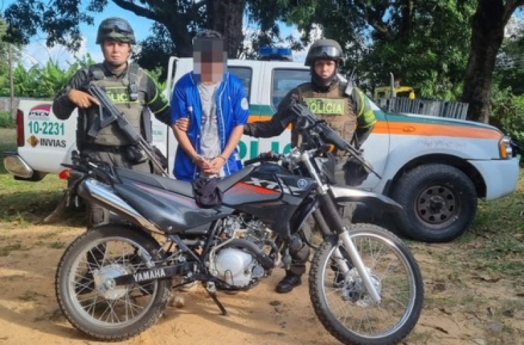 Capturan a joven por receptación en la vía Yopal - Paz de Ariporo