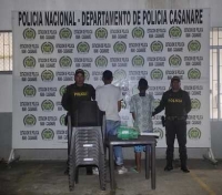 En Maní Policía capturó dos personas por el delito de hurto