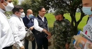 Fue liberado el coronel Pedro Enrique Pérez en Arauca