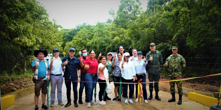 Ecopetrol entregó 8,4 kilómetros de placa huella en Aguazul, con Obras por Impuestos