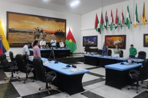 Durante 20 días la Asamblea de Casanare sesionará de forma extraordinaria, secretaria de Hacienda Alba Lucy Cruz hizo la instalación del período extra.