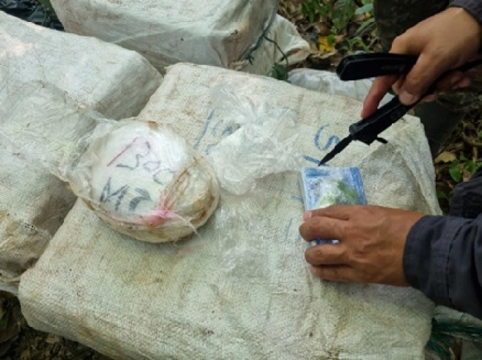 Ejército desmantela narco escondite subterráneo con media tonelada de cocaína en Orocué