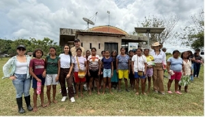Gestora social de Casanare realiza recorrido por el resguardo de Caño Mochuelo