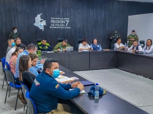 Gobernador Salomón solicitó la presencia del director de la Policía Nacional, para que conozca la problemática que vive hoy Casanare en materia de seguridad