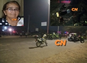 Mujer de 74 años muere luego de ser arrollada por una motocicleta