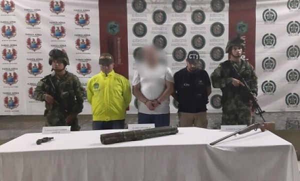 Capturado presunto integrante de redes de apoyo del Eln