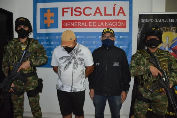 Capturado alias Pelusa, sujeto señalado de realizar extorsiones a comerciantes en Arauca