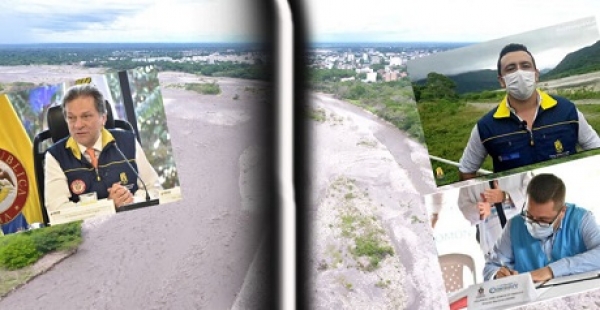 Malecón de Yopal en riesgo de naufragio. Gobiernos Nacional y Departamental en orillas distintas.