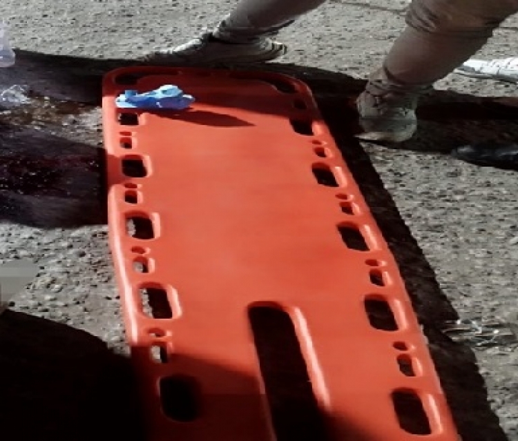 Motociclista resultó herida en accidente de tránsito en Aguazul