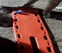 Motociclista resultó herida en accidente de tránsito en Aguazul