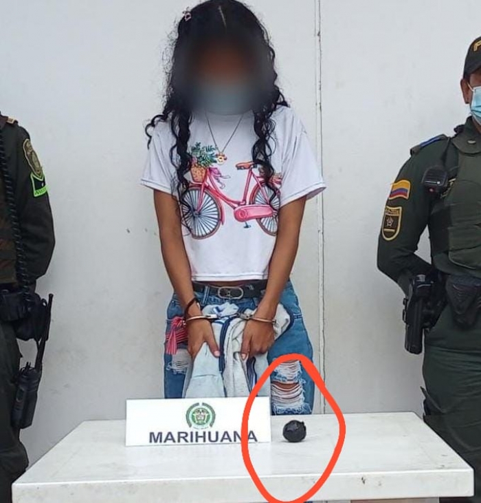 Un pastel de marihuana pretendía ingresar una mujer a una carceleta de la Estación de Policía de Paz de Ariporo