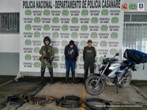 Detención domiciliaria para presunto responsable de hurto de cable en Maní