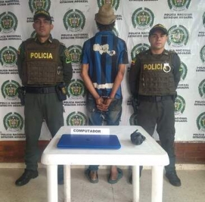 En Aguazul fue capturado un individuo luego de hurtar una vivienda