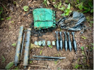 Ejército destruyó explosivos en el departamento del Meta