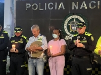 Policía Nacional en Casanare expresa solidaridad con sus dos compañeros secuestrados