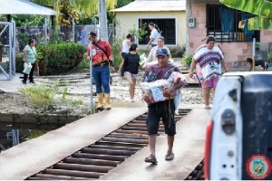Damnificados por ola invernal en Tauramena recibieron ayudas humanitarias