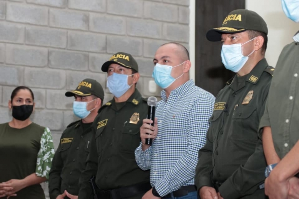Alcalde de Monterrey asistió a Consejo Interdepartamental de Seguridad realizado en el municipio de Villanueva