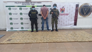 Incautan 100 kilos de marihuana en Tame, Arauca
