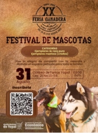 Las mascotas también tendrán su lugar en la feria ganadera de Yopal